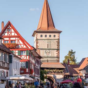 Historischer Turm in Gengenbach