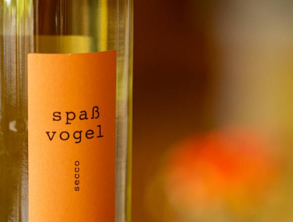 Secco Spaß Vogel Weingut Simon Huber