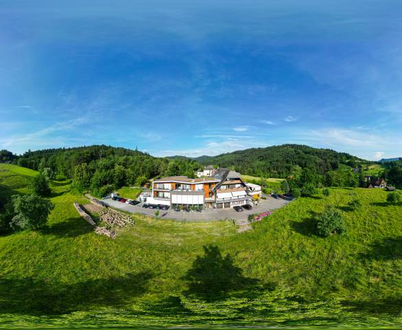 Luftansicht Weinhotel Gengenbach