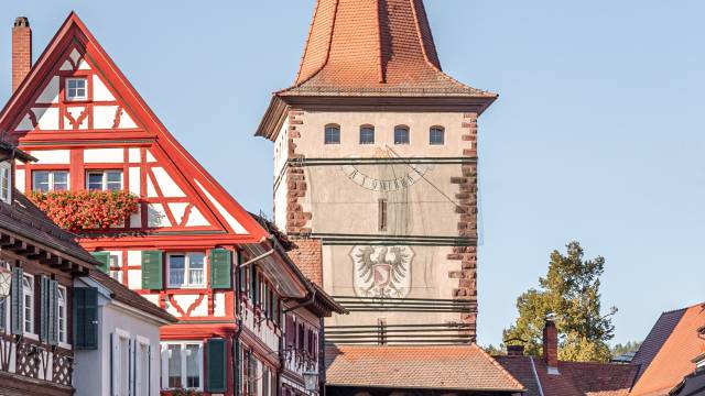 Historischer Turm in Gengenbach