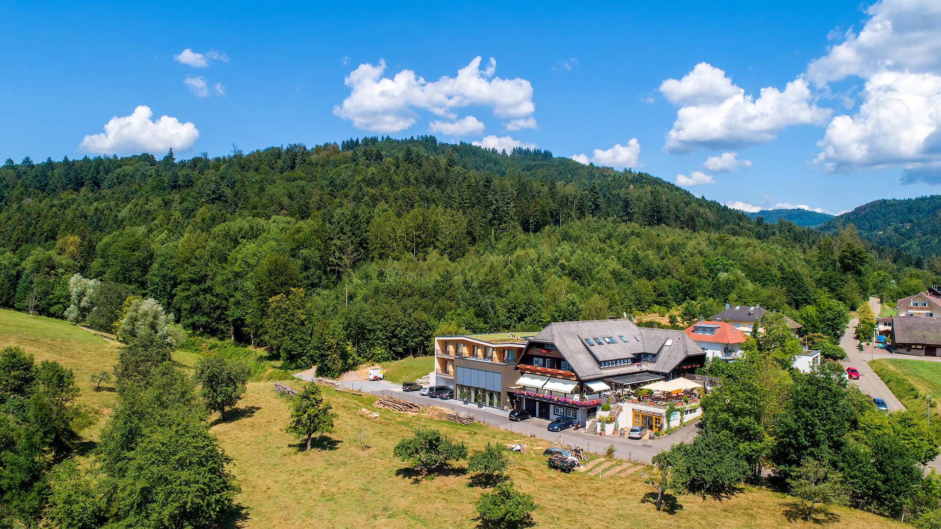 Außenansicht Weinhotel in Gengenbach